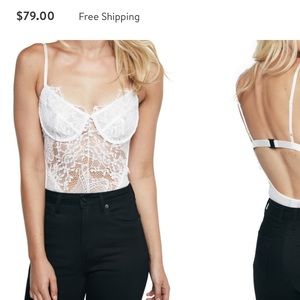 White Lace bodysuit